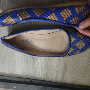 Achi size 7 women's sparkly flats